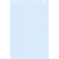 Бумага для флипчартов голубая пастель 68.0х98.0 20 лист.80гр.