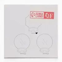 Зеркало настольное, декоративное, 18&times;17.5 см, (d=17.5 см), МИКС