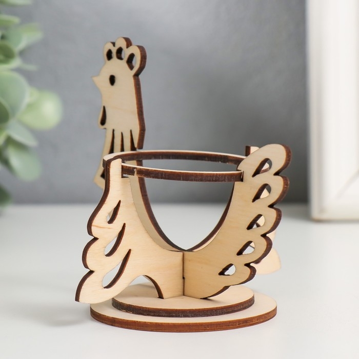 Подставка Пасхальная  Подставка Пасхальная "Курочка" 9,5х8,5х8,3 см (набор 5 деталей)