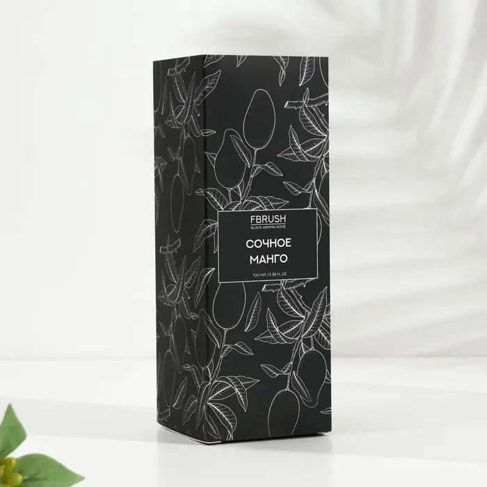 Диффузор ароматический BLACK AROMA HOME Диффузор ароматический BLACK AROMA HOME "Сочное манго", 100 мл