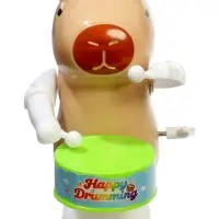 Заводная игрушка "Капибара с барабаном"