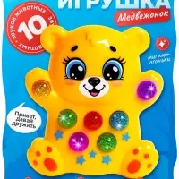 Музыкальная игрушка ZABIAKA &laquo;Медвежонок&raquo;, световые и звуковые эффекты