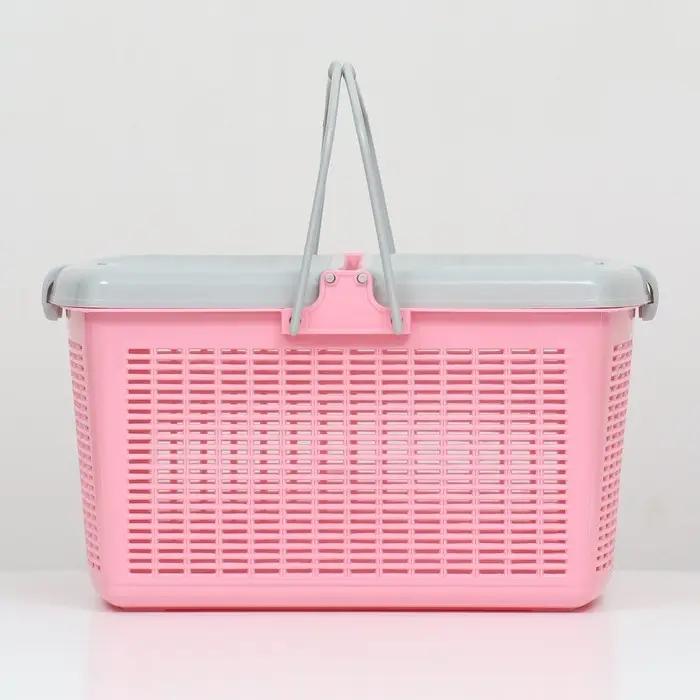 Корзина 47х36х27,5 см, нежно розовый Корзина 47х36х27,5 см, нежно розовый