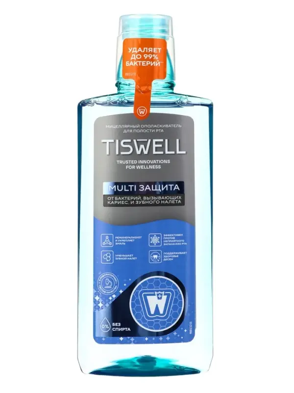 Ополаскивательдля полостирта Multi Защита  500 мл Ополаскивательдля полостирта Multi Защита  500 мл