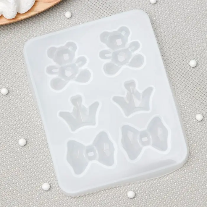 Молд «Атрибуты принцессы», силикон, 12×9,5×1 см, ячейка 3,5×3 см Молд «Атрибуты принцессы», силикон, 12×9,5×1 см, ячейка 3,5×3 см