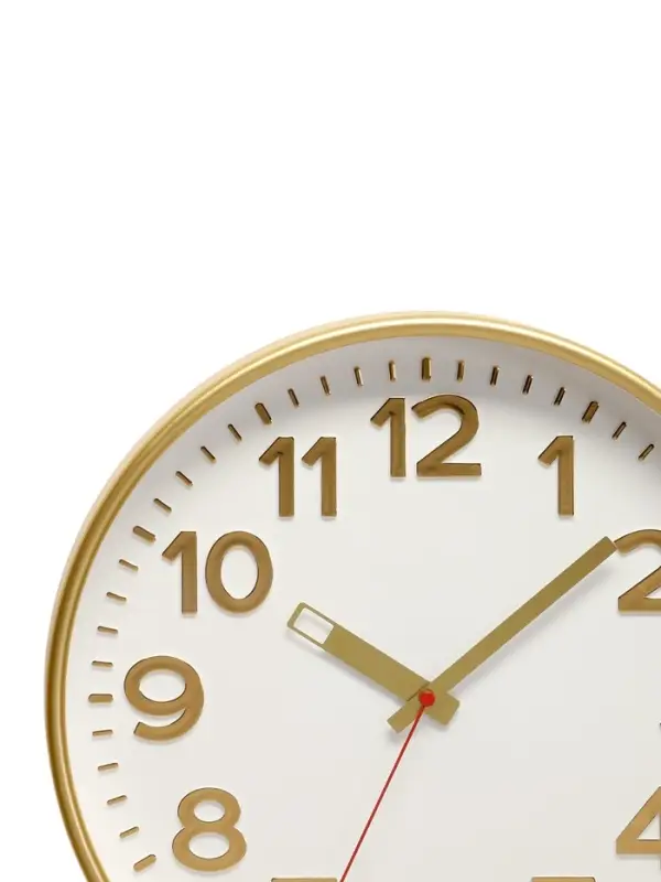 Часы настенные &laquo;Классика&raquo;, d=30.5 см, золотистые