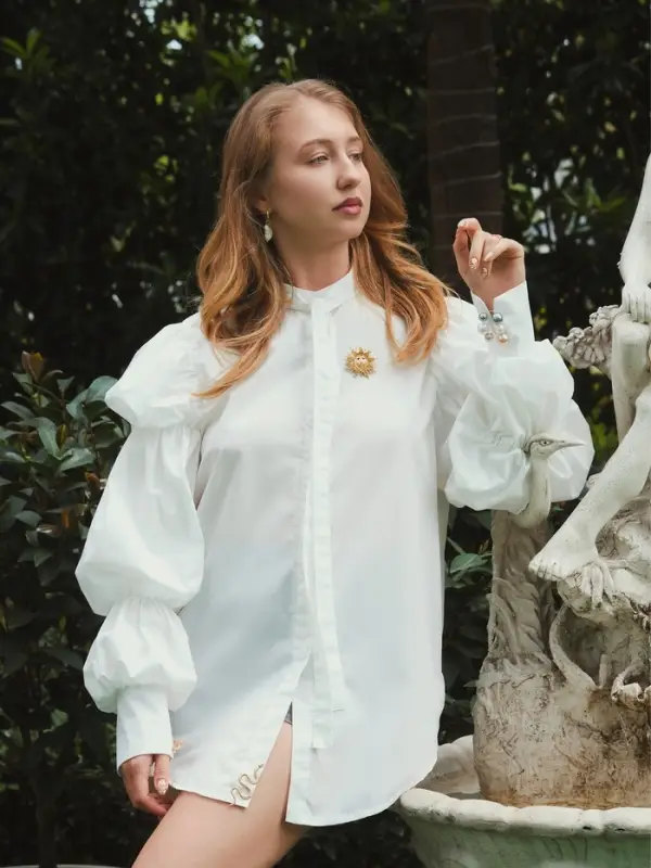 Брошь &laquo;Змея&raquo;, извилистая, цвет золото