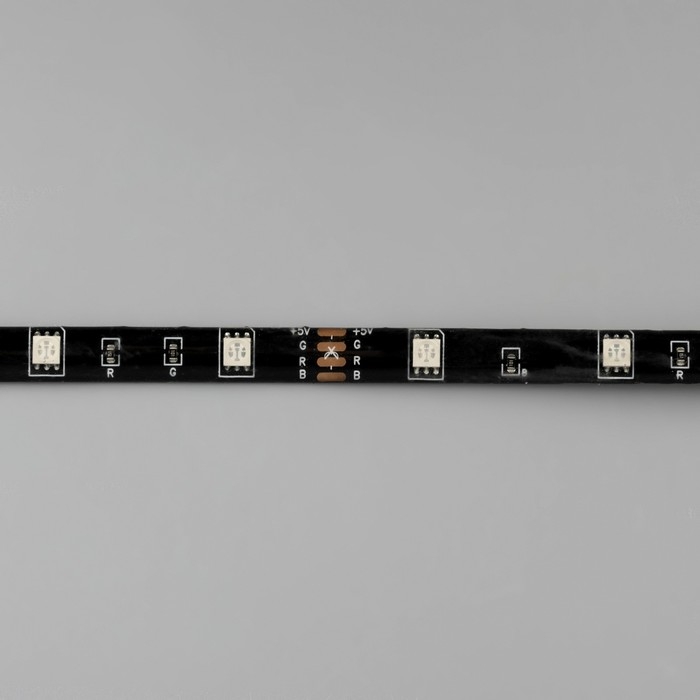 Комплект светодиодной ленты Luazon Lighting 3 м, IP65, SMD5050, 30 LED/м, USB, пульт ДУ, приложение, RGB Комплект светодиодной ленты Luazon Lighting 3 м, IP65, SMD5050, 30 LED/м, USB, пульт ДУ, приложение, RGB