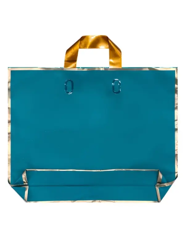 Пакет с петлевой ручкой синий 40 х 31 х 8 см 80 мкм Пакет с петлевой ручкой синий 40 х 31 х 8 см 80 мкм