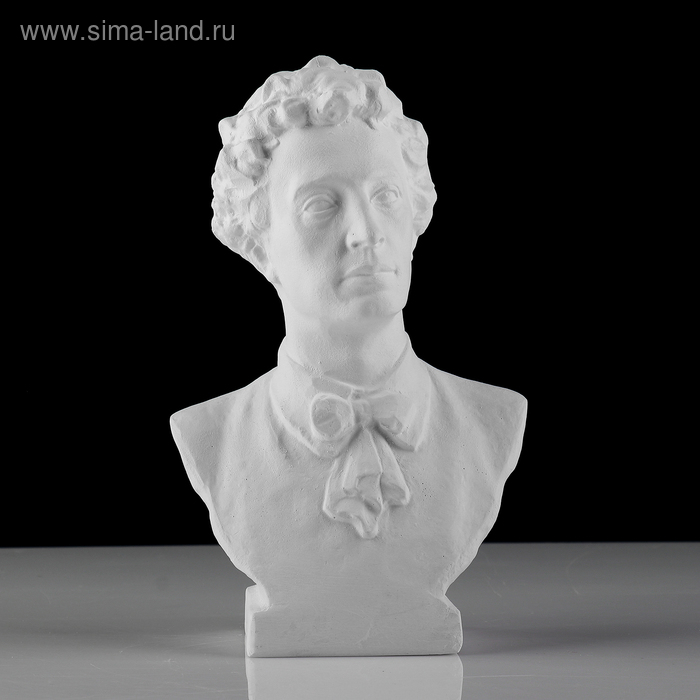 Гипсовая фигура известные люди: Бюст Блока, 12,5 x 7,5 x 19 см Гипсовая фигура известные люди: Бюст Блока, 12,5 x 7,5 x 19 см