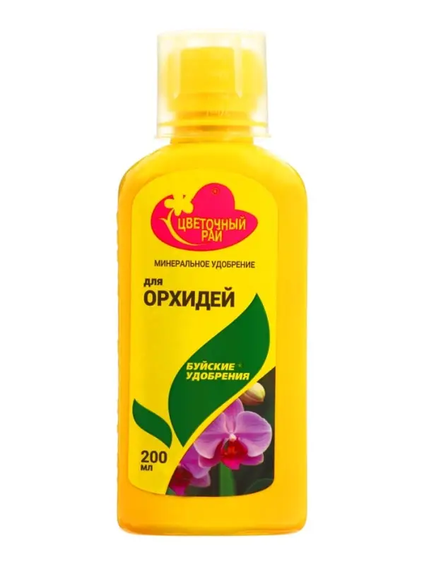 Жидкое комплексное удобрение &laquo;Цветочный рай&raquo; для орхидей, 200 мл