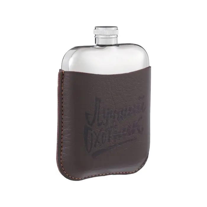 Фляжка &laquo;Лучший охотник&raquo;, нержавеющая сталь, 180 мл, 6 oz