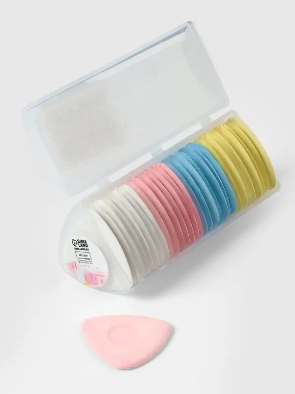 Мел портновский, 30 шт., разноцветный