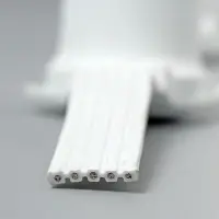 Гирлянда &laquo;Белт-лайт&raquo; 50 м, IP65, 5W, белая каучуковая нить, шаг 15 см, Е27 (без ламп), 220 В