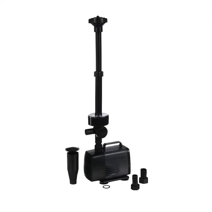 Фонтан садовый с подсветкой LED-5800FP, 40 Вт, h=3 м, 3500 л/ч, 30 LED-ламп, кабель 5 м