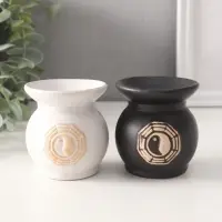 Аромалампа для эфирных масел &laquo;Печать&raquo;, 8&times;7.5&times;7.5 см, МИКС