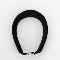 Ободок-кокошник для волос "Мария" 18х5,5 см, чёрный