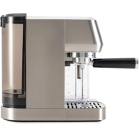 Кофеварка рожковая HEM-9999 серебристый