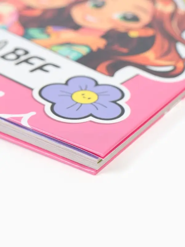 Анкета для девочки А5, 50 листов, твердая обложка &laquo;Девочки&raquo;