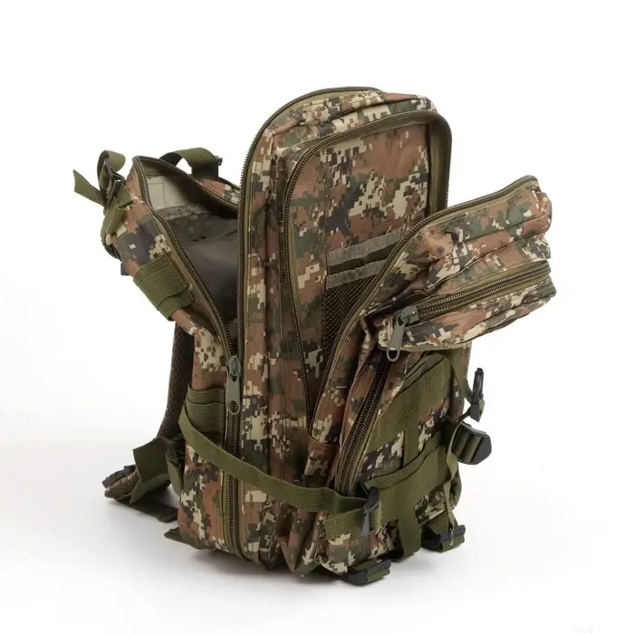 Рюкзак тактический туристический Storm tactic, 30 л, с карманами, МИКС