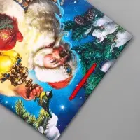 Пакет подарочный новогодний ламинированный, &laquo;Дед Мороз&raquo; , 18&times;10&times;22.3 см