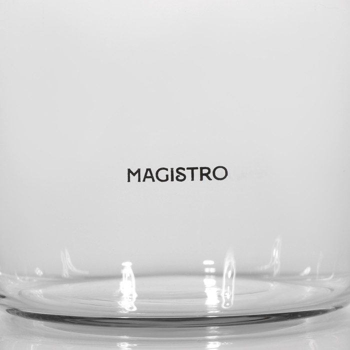 Чайник стеклянный заварочный Magistro «Мехико», 750 мл, с металлическим ситом, пластиковая колба Чайник стеклянный заварочный Magistro «Мехико», 750 мл, с металлическим ситом, пластиковая колба
