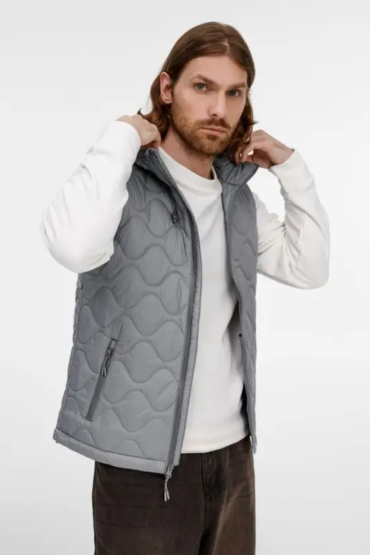 Жилет унисекс Tarnaby, светло-серый, размер S