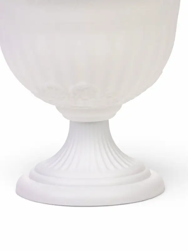 Вазон для цветов &laquo;Венеция&raquo;, 600 мл, d=14 см, h=14 см, пластиковый, белый