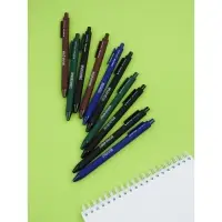 Набор автоматических пластиковых ручек "Самый сильный" шариковые, 0,7 мм