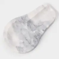 Подставка под ложку Marble, мрамор, белая