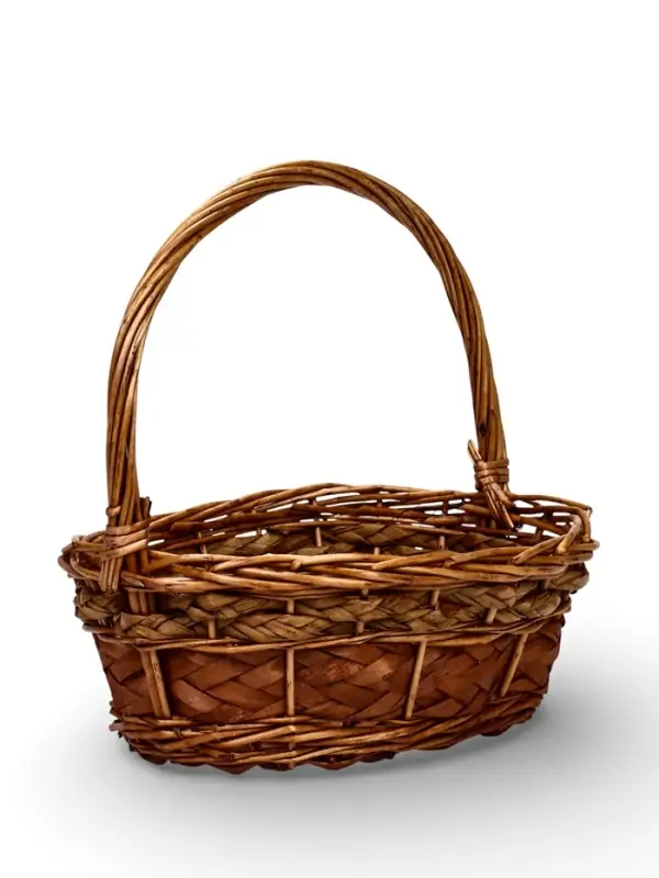 Набор корзин 3 шт Ротанг 31х26х12 26х22х11 23х18х9 см ручка h=25/23/21 см