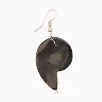 Серьги &laquo;Морская ракушка&raquo;, 5.5&times;2 см, ракушка