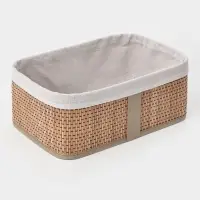 Корзины для хранения Naturel, прямоугольные, 3 шт.: от 22&times;12&times;8 см до 30&times;20&times;12 см