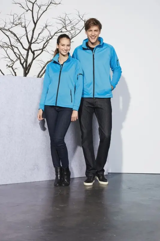 Куртка флисовая мужская New look men 250 бирюзовая, размер S Куртка флисовая мужская New look men 250 бирюзовая, размер S