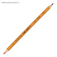 Карандаш двухцветный Koh-I-Noor 3433, сине-красный