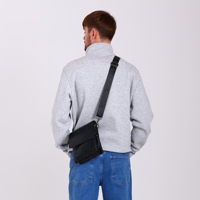Сумка мужская, цвет чёрный Сумка мужская, цвет чёрный