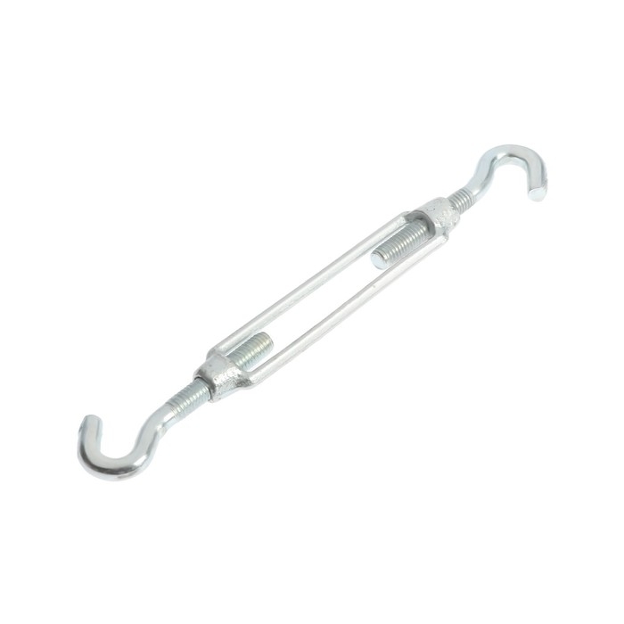 Талреп крюк-крюк ТУНДРА krep,  DIN1480, М8, оцинкованный, 1 шт Талреп крюк-крюк ТУНДРА krep,  DIN1480, М8, оцинкованный, 1 шт