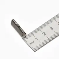 Зажим для ленты (набор 10 шт.) 22 мм СМ-343, серый