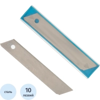 Лезвие Topfort Extra 18 мм несегментированное сталь SK2 10 шт/уп