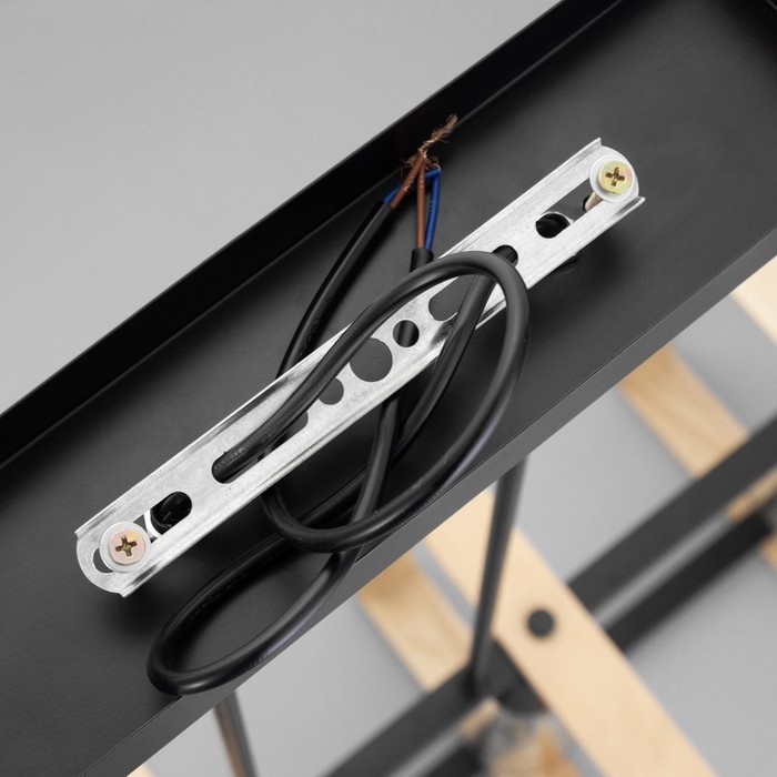 Светильник Светильник "Лиам" 5хЕ27 40Вт черный 80х25х70 см