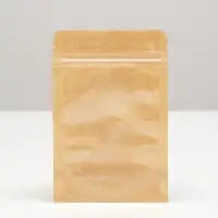 Пакет Zip-lock Крафт с прозрачной стенкой 10 Х 13 + 2 см Пакет Zip-lock Крафт с прозрачной стенкой 10 Х 13 + 2 см