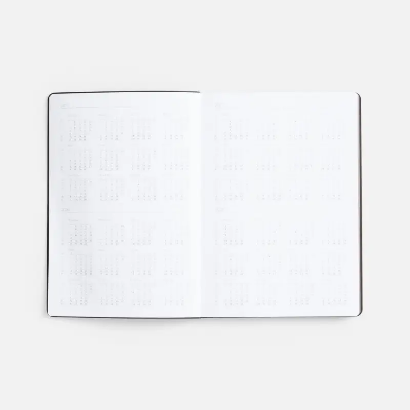 Ежедневник Nebraska Flex, недатированный, серебристый Ежедневник Nebraska Flex, недатированный, серебристый