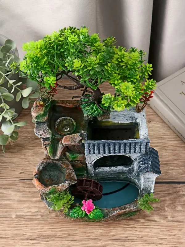 Фонтан настольный &laquo;Дерево дружбы&raquo;, 16&times;30 см, с подсветкой, без шарика