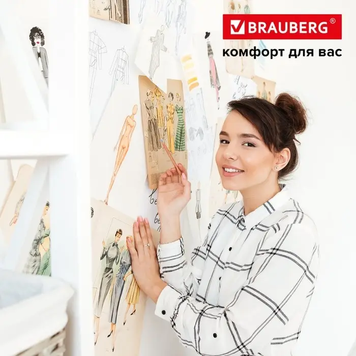 Клеевые подушечки многоразовые BRAUBERG, 80 шт., бесследное удаление, белые Клеевые подушечки многоразовые BRAUBERG, 80 шт., бесследное удаление, белые