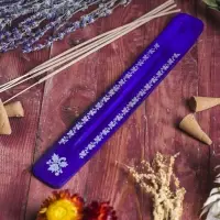 Подставка под благовония "Символы" 26х3,8х2 см МИКС