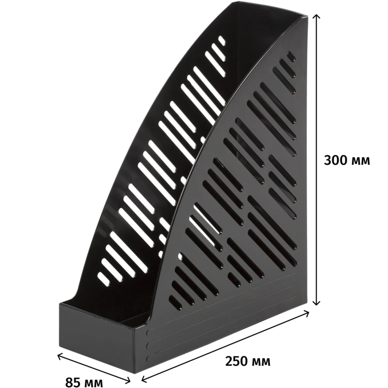 Лоток вертикальный Attache 85мм черный