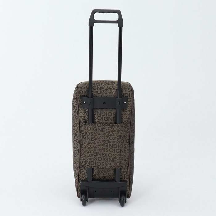 Сумка дорожная на колёсах, наружный карман, цвет коричневый Сумка дорожная на колёсах, наружный карман, цвет коричневый