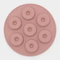 Форма для шоколада Доляна &laquo;Пончики&raquo;, силикон, 15.5&times;1.3 см, 7 ячеек, МИКС