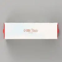 Коробочка для макарун новогодняя &laquo;С Новым годом!&raquo;, 18&times;5.5&times;5.5 см