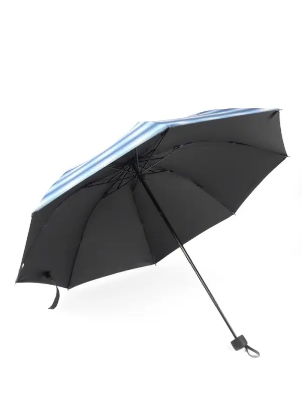 Зонт механический &laquo;Иллюзия&raquo;, эпонж, 4 сложения, 8 спиц, R=48/55 см, d=96 см, МИКС